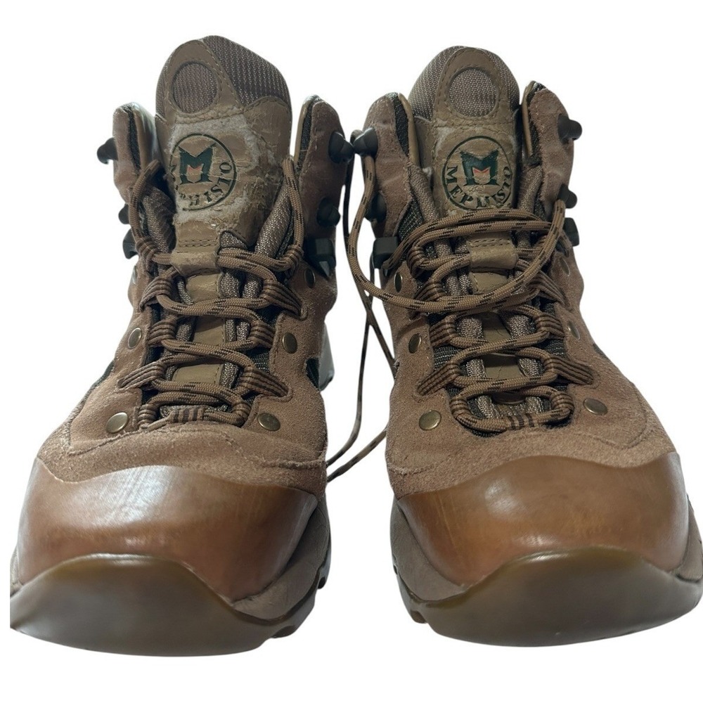 Mephisto Hiking Boots Womens Tan Gore-Tex Waterproof Gorpcore Hiking Durable 7